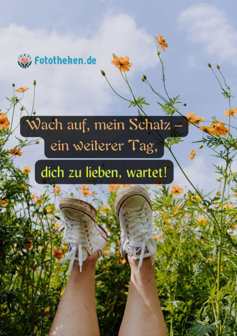 Wach auf, mein Schatz – ein weiterer Tag, dich zu lieben, wartet!