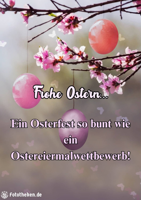 Ein Osterfest so bunt wie ein Ostereiermalwettbewerb!