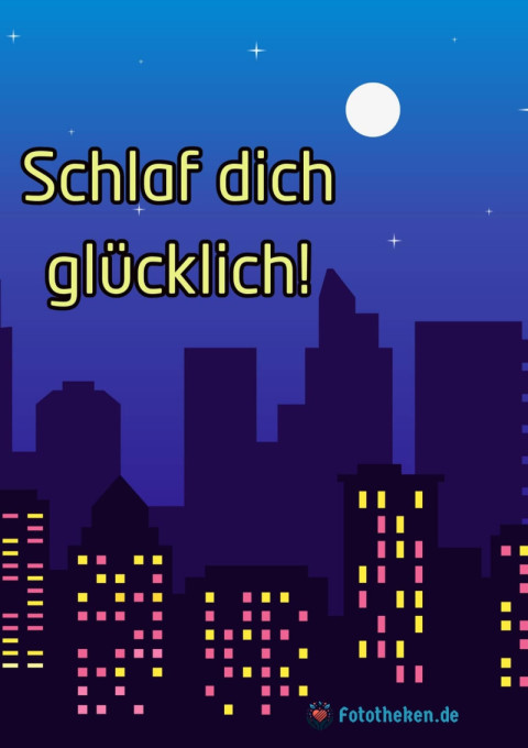 Schlaf dich glücklich!