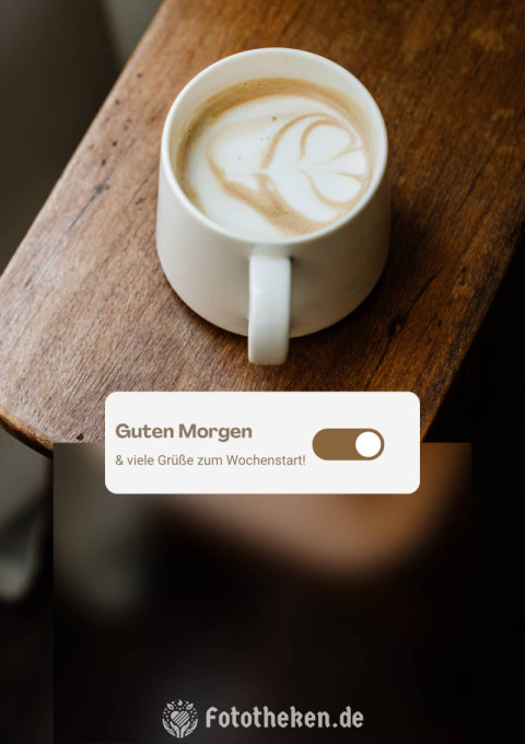 Guten Morgen & viele Grüße zum Wochenstart!