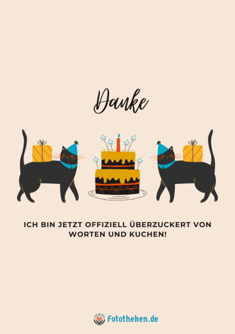 Danke – ich bin jetzt offiziell überzuckert von Worten und Kuchen!