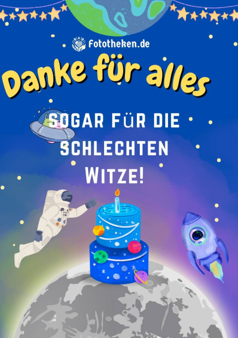Danke für alles – sogar für die schlechten Witze!