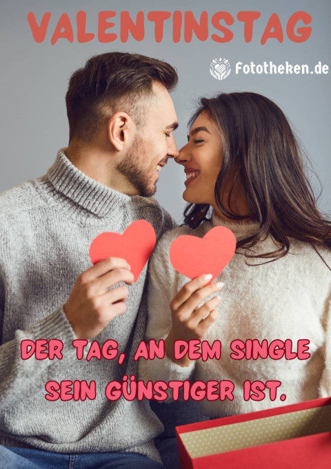 Valentinstag Der Tag, an dem Single sein günstiger ist
