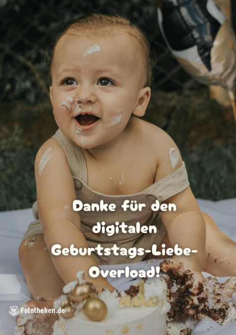 Danke für den digitalen Geburtstags Liebe Overload!