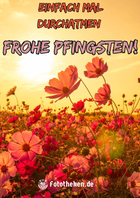 Einfach mal durchatmen – frohe Pfingsten!