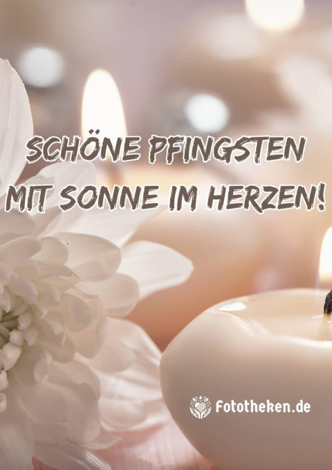 Schöne Pfingsten mit Sonne im Herzen!