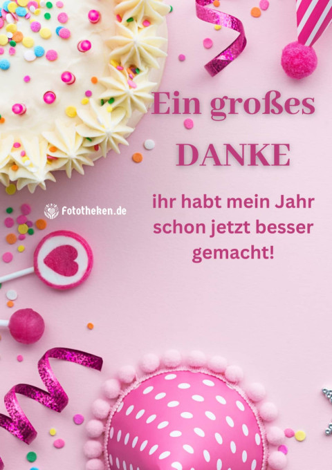 Ein großes DANKE – ihr habt mein Jahr schon jetzt besser gemacht!