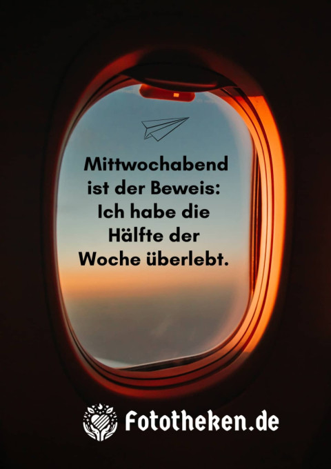 Mittwochabend ist der Beweis Ich habe die Hälfte der Woche überlebt