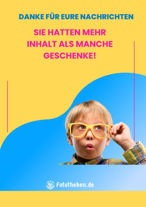 Danke für eure Nachrichten – sie hatten mehr Inhalt als manche Geschenke!