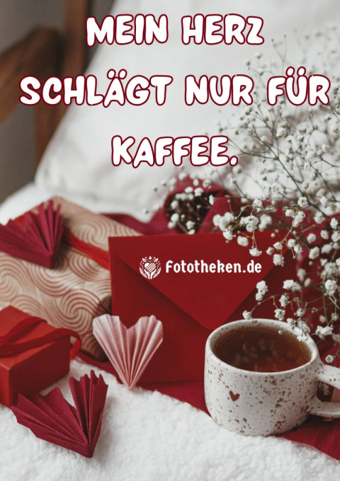 Mein Herz schlägt nur für Kaffee