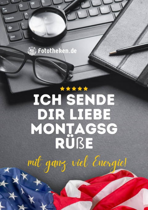 Ich sende dir liebe Montagsgrüße – mit ganz viel Energie!