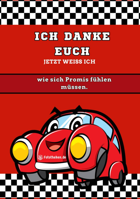 Ich danke euch – jetzt weiß ich, wie sich Promis fühlen müssen