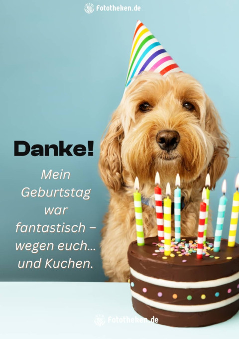 Danke! Mein Geburtstag war fantastisch – wegen euch… und Kuchen
