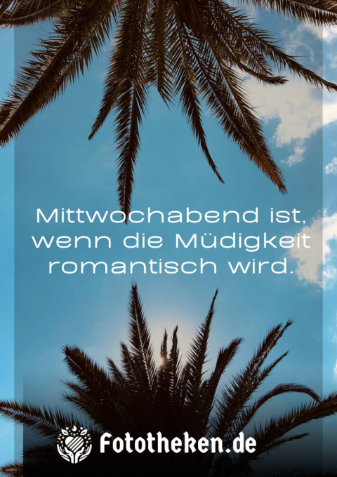 Mittwochabend ist, wenn die Müdigkeit romantisch wird