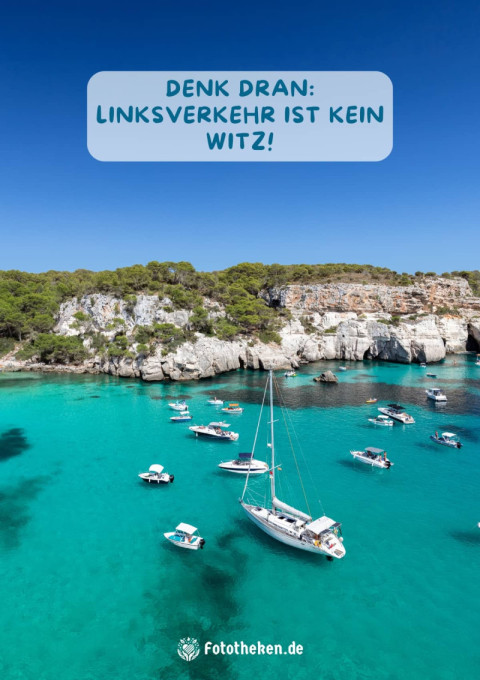 Denk dran Linksverkehr ist kein Witz!