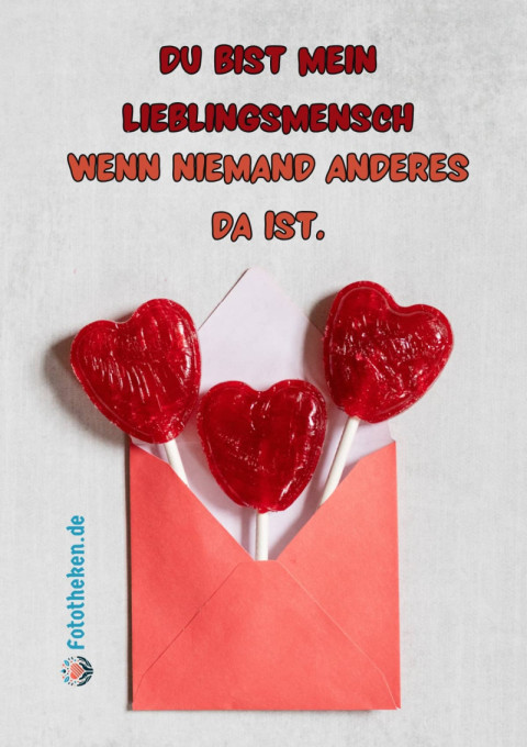 Du bist mein Lieblingsmensch… wenn niemand anderes da ist