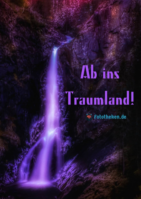Off to dreamland!