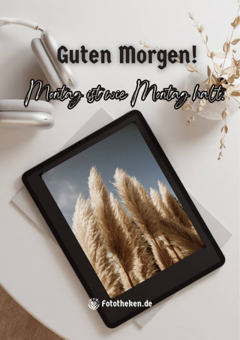 Guten Morgen! Montag ist wie Montag halt