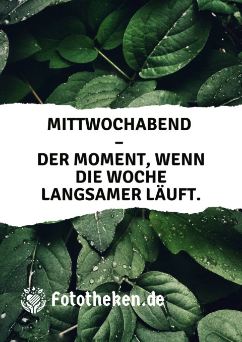 Mittwochabend – der Moment, wenn die Woche langsamer läuft
