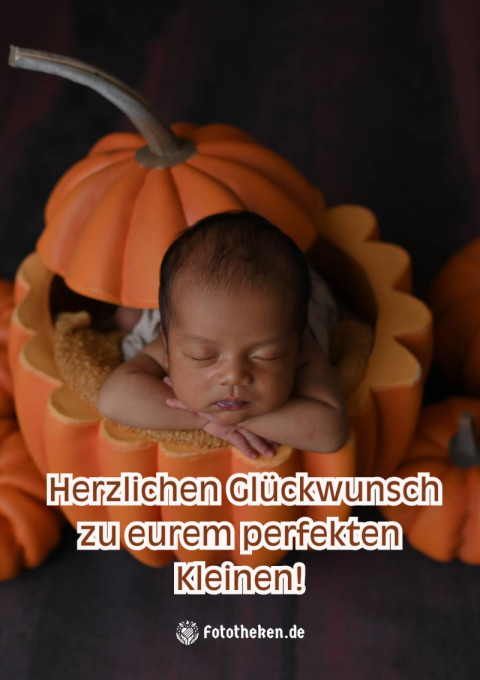 Herzlichen Glückwunsch zu eurem perfekten Kleinen!