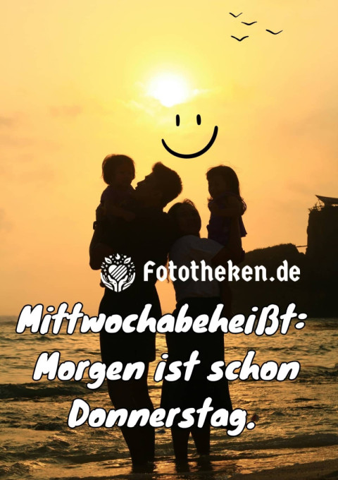 Mittwochabend heißt Morgen ist schon Donnerstag