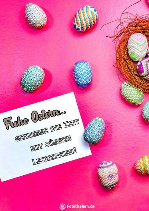 Frohe Ostern – genieße die Zeit mit süßen Leckereien!