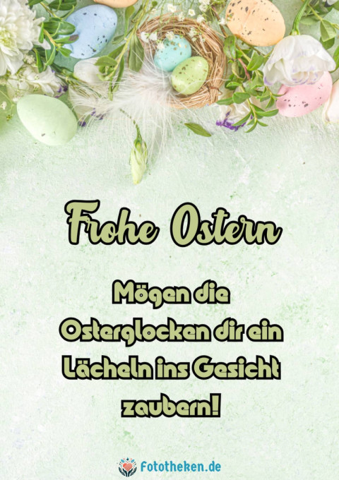Mögen die Osterglocken dir ein Lächeln ins Gesicht zaubern!