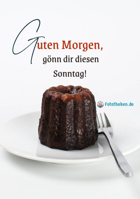 Guten Morgen, gönn dir diesen Sonntag!