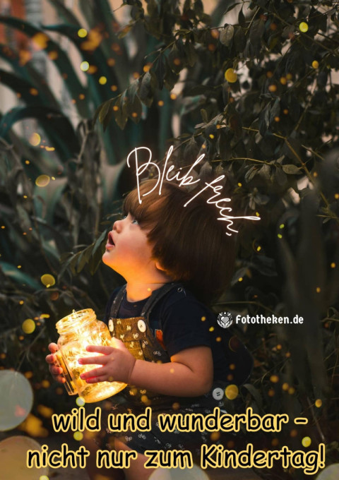 Bleib frech, wild und wunderbar – nicht nur zum Kindertag!