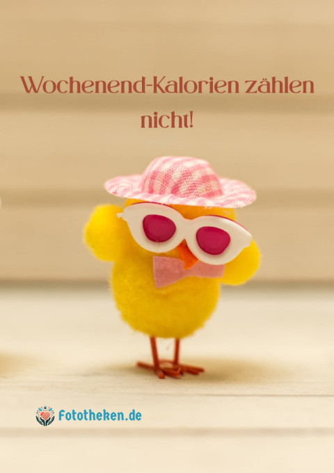 Wochenend Kalorien zählen nicht!