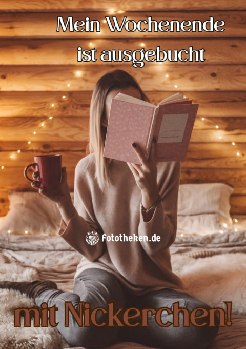 Mein Wochenende ist ausgebucht – mit Nickerchen!