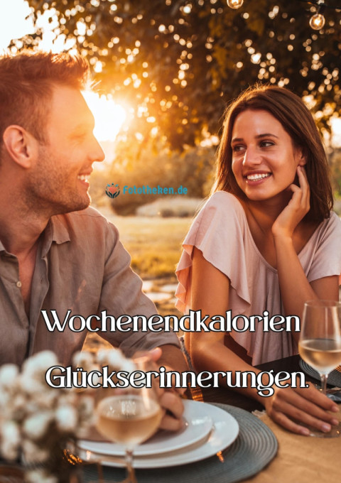 Wochenendkalorien = Glückserinnerungen