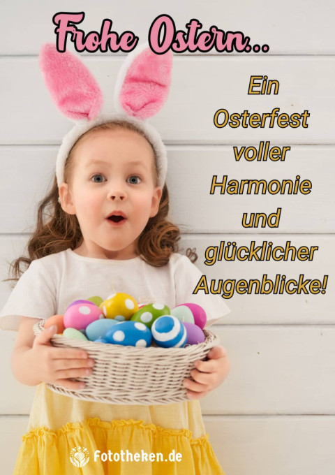 Ein Osterfest voller Harmonie und glücklicher Augenblicke!