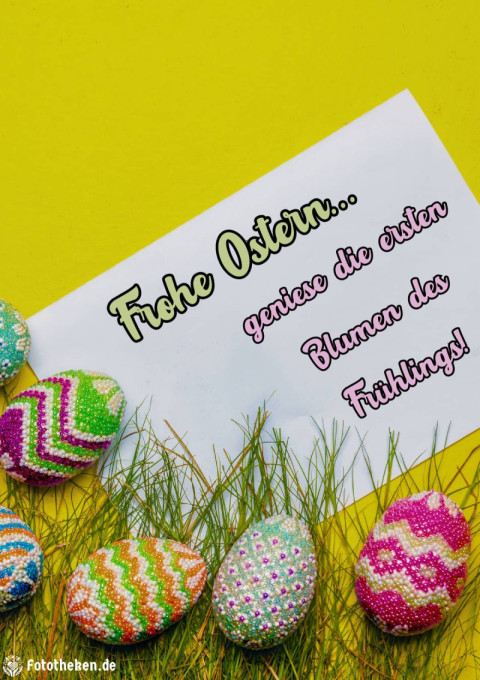 Frohe Ostern – genieße die ersten Blumen des Frühlings!