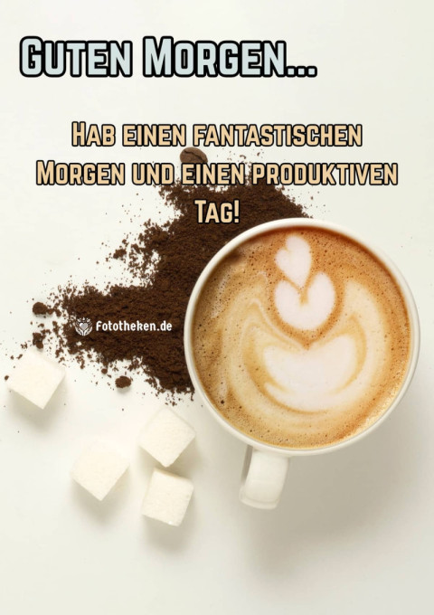 Hab einen fantastischen Morgen und einen produktiven Tag!