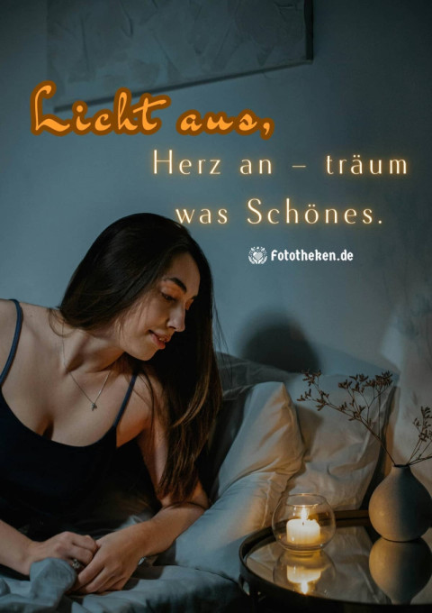 Licht aus, Herz an – träum was Schönes