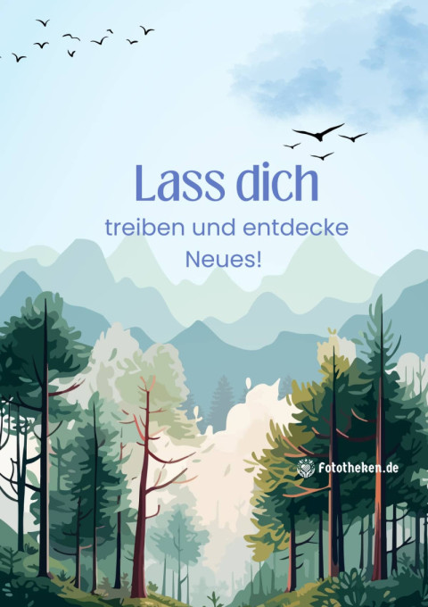 Lass dich treiben und entdecke Neues!