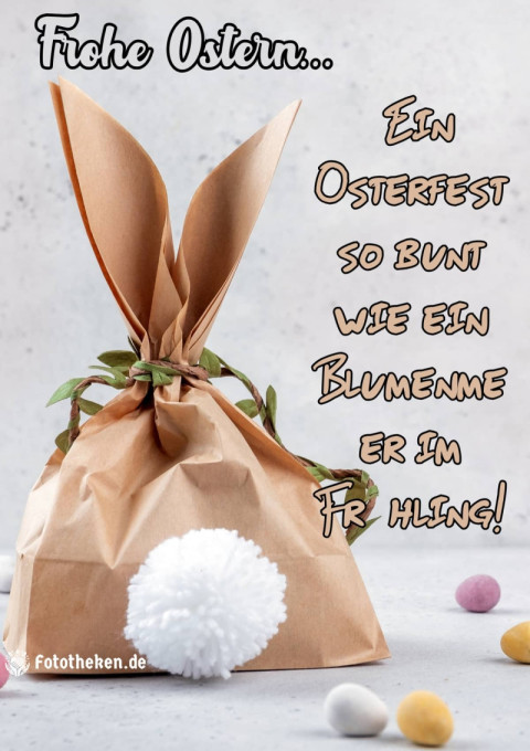 Ein Osterfest so bunt wie ein Blumenmeer im Frühling!