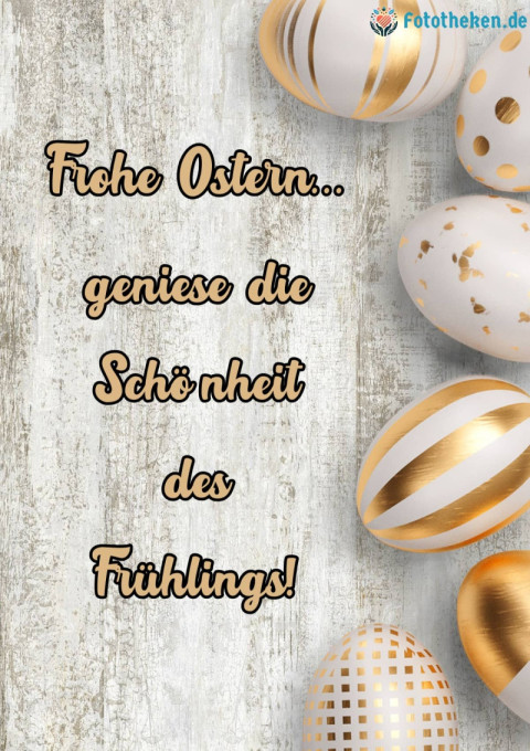Frohe Ostern – genieße die Schönheit des Frühlings!