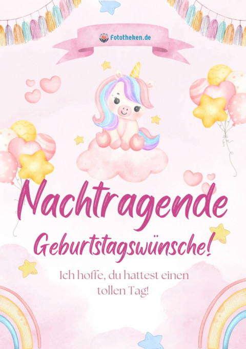 Nachtragende Geburtstagswünsche! Ich hoffe, du hattest einen tollen Tag!