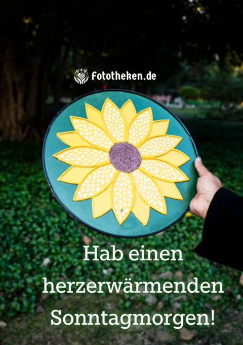 Hab einen herzerwärmenden Sonntagmorgen!