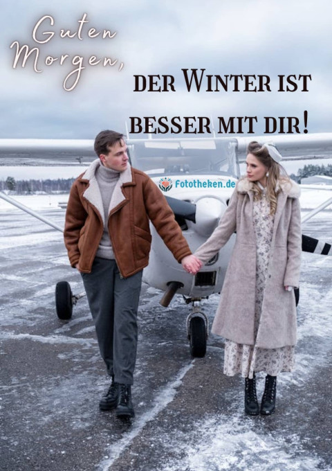Guten Morgen, der Winter ist besser mit dir!