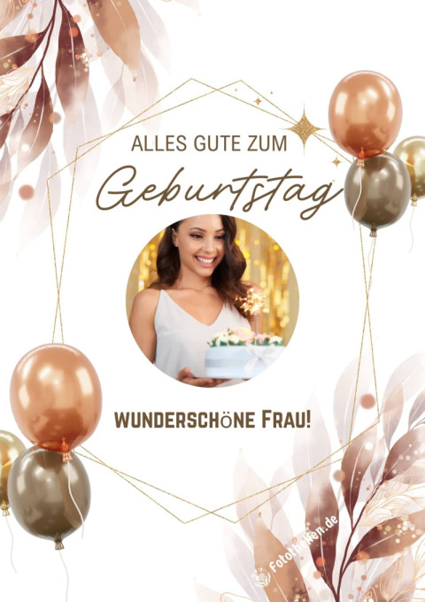Alles Gute zum Geburtstag wunderschöne Frau!