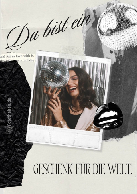 Du bist ein Geschenk für die Welt