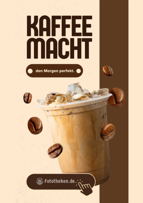 Kaffee macht den Morgen perfekt