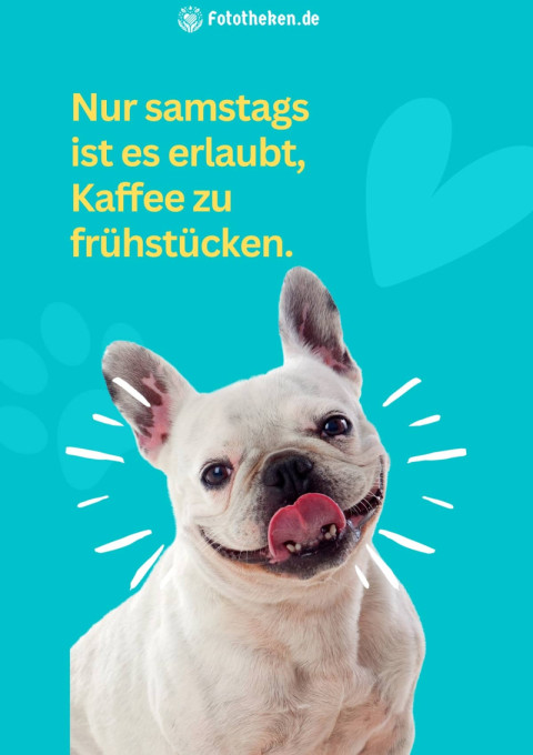 Nur samstags ist es erlaubt, Kaffee zu frühstücken