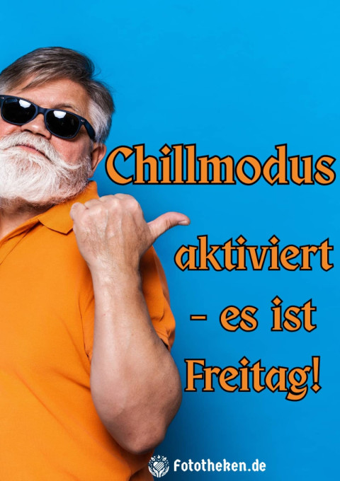 Chillmodus aktiviert – es ist Freitag!