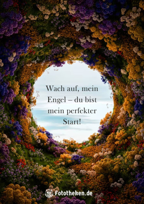 Wach auf, mein Engel – du bist mein perfekter Start!