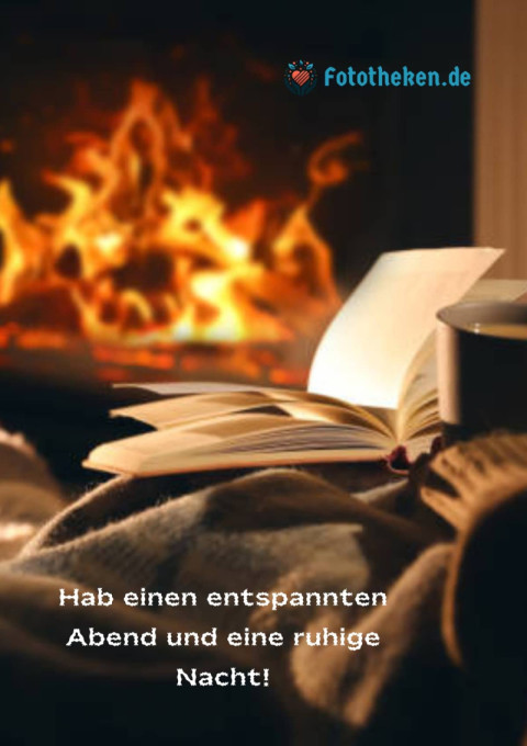 Hab einen entspannten Abend und eine ruhige Nacht!