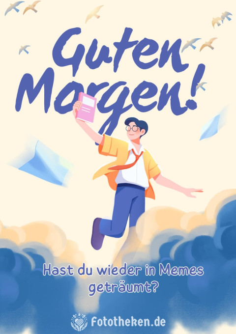 Guten Morgen! Hast du wieder in Memes geträumt
